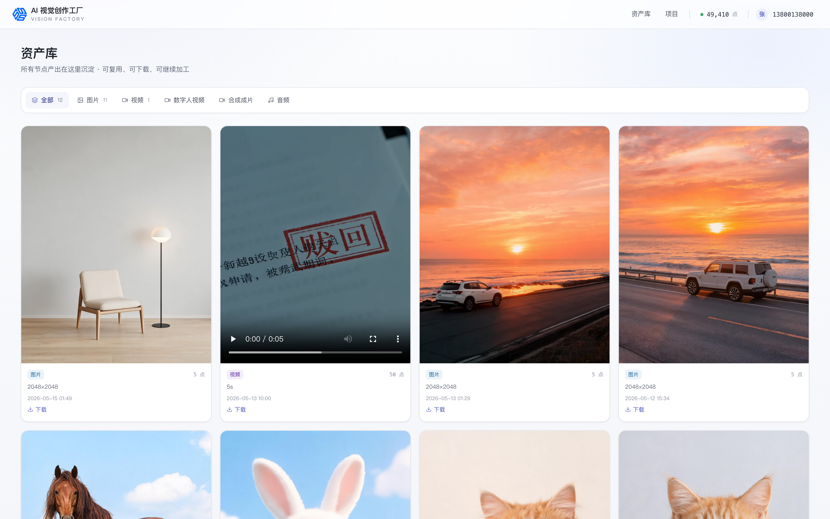asset library